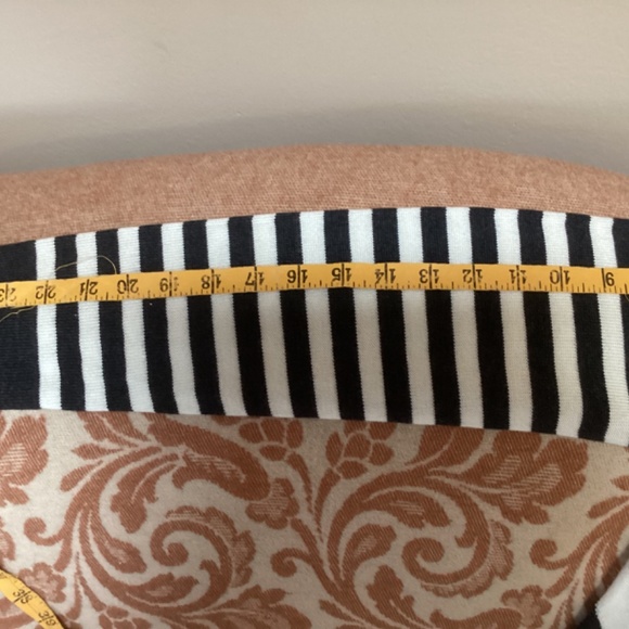 Calvin Klein Dark Gray and White Striped Sweater Dress Small 100% acrylic - Picture 8 of 12